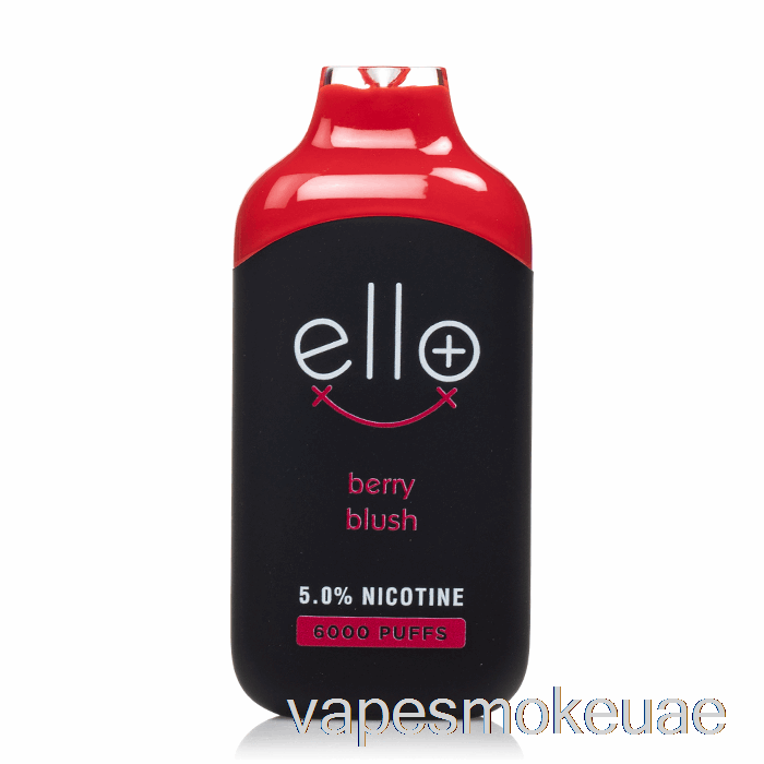 Vape Uae Blvk Ello Plus 6000 ثلج بيري بلاش القابل للتصرف
